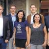 Einigkeit in den Reihen: Das Bild zeigt den neuen Vorstand der Jungen Union Lauda Königshofen mit dem wiedergewählten Vorsitzenden Dominik Martin (Zweiter von links).