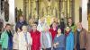 Prachtvolles Gotteshaus: Der Frauenkreis Marktheidenfeld besuchte die Pfarrkirche St. Jakobus der Ältere, das „Wahrzeichen“ Hafenlohrs. Rechts Ehrenbürger Otmar Bilz, daneben Frauenkreis-Vorsitzende Rosemarie Spielberg.