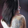 Ein Hauch Erotik: Der Kitzinger Fotograf Hans Will hat diese Seite der Tattoos in Szene gesetzt. In Karbach gibt's dergleichen sicherlich auch zu sehen.