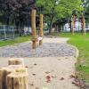 Neu gestaltet: der Spielplatz an der Sinnbergpromenade. Foto: Stadt KG