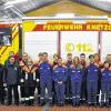 Gruppenbild mit allen Teilnehmern, Ausbilder, Prüfer und Kommandanten.