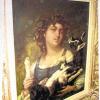 Gustav Courbet: Dorfmädchen mit Ziege