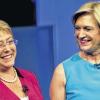 Präsidentenwahl in Chile: Michelle Bachelet (links) und Evelyn Matthei bewerben sich um das höchste Staatsamt in dem südamerikanischen Land.
