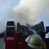 Dachstuhlbrand in Rieneck Dachstuhlbrand in Rieneck