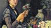 Blumenbinderin: Otto Scholderer malte dieses Werk um 1869. Er zählte zur Maler-Gruppe um Wilhelm Leibl.