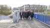 Freie Bahn: Am Mittwoch ist die neue Brücke am Hubland zwischen altem und neuem Campus ihrer Bestimmung übergeben worden.