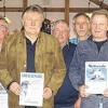 Erfolgreiche Züchter der RV Main-Tauber (von links): Vorsitzender Mike Freudenberger, Berthold Mussauer, Günter Dosch, Heinz Freudenberger, Egon Gludowatz, Raimund Fertig, Norbert Schuck, Rudi Schwarz, Edgar Wagner, Guido Barczyk und Oskar Schneider.