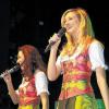 Sorgten für beste Stimmung: „Sigrid & Marina“ aus dem Salzburger Land forderten die Zuhörer musikalisch unter anderem dazu auf „Sag mir dein Sternzeichen".