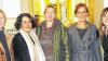 Freude über eine großzügige Geldspende: (von links): Karola Herbert (Haus Antonie Werr), Faroogh Bittkau (Präsidentin Zonta Club Würzburg), Franziska Boes (Sozialdienst katholischer Frauen), Brita Richl (Frauenhaus der AWO), Yvonne Pechar (Präsidentin Zonta Club Electra).