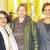 Freude über eine großzügige Geldspende: (von links): Karola Herbert (Haus Antonie Werr), Faroogh Bittkau (Präsidentin Zonta Club Würzburg), Franziska Boes (Sozialdienst katholischer Frauen), Brita Richl (Frauenhaus der AWO), Yvonne Pechar (Präsidentin Zonta Club Electra).