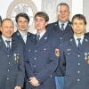 Sie retten, löschen, bergen, schützen im Namen der Fröhstockheimer Feuerwehr: Kommandant Oliver Krist, Vorsitzender Klaus Schemm, Bernd Lussert, Wolfgang Freyer, Bernd Hauser, Klaus Eberhardt, Matthias Lussert, Helmut Döblinger und stellvertretende Kommandantin Alexandra Pohl (von links).