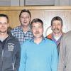 Der Vorstand der Ortsverkehrswacht Rodenbach wurde im Amt bestätigt: (von links) Stefan Schwab, Jochen Heidenfelder, Sven Weis, Walter Völker, Roland Fleckenstein, Kurt Völker, Bernd Emrich und Helmut Heidenfelder.