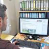 Blick auf die Börsenseite: Johannes Schmelz hat die Internetseiten der Verwaltungsgemeinschaft Gemünden aufgebaut, auf denen die Gemeinden Gössenheim, Gräfendorf und Karsbach sowie Privatleute freie Baugrundstücke und leer stehende Häuser anbieten können.