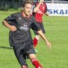 Mit Schwung zur Wende: Kevin Brandmann überzeugt beim Sieg der Kitzinger U15-Junioren als Torschütze und Vorbereiter.