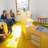 Im neuen Uni-Kinderhaus: In hellen und großzügigen Räumen ist an alles gedacht, was Kinderherzen höher schlagen lässt.