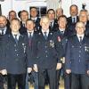 Ehrenamtlich im Einsatz: Landrat Walter Schneider, Bürgermeisterin Doris Klose-Violette und Kreisbrandinspektor Dieter Bodendörfer ehrten Mitglieder der Feuerwehren aus Herrnberchtheim, Bullenheim und Ippesheim für 40 und 25 Jahre aktiven Dienst.