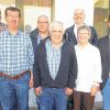 Ehrungen beim VdK-Ortsverband Gerolzhofen: (von links) hinten Rudolf Reichert, Ortsvorsitzender Otto Schulz, der stellvertretende Bürgermeister Erich Servatius, vorne Josef Stöcklein, Helmut Eisenhauer, Rosi Schneider und Kreisvorsitzender Steve Metz.