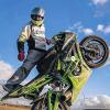Tolle Show: Stuntfahrer Dennis Jansen zeigt bei den Mellrichstädter Motorradtagen am 3. und 4. Mai sein Können.