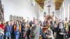 In der Kirche des Karmelitinnenkloster Himmelspforten: Zahlreiche Menschen kamen am Samstag zum „Tag der offenen Klöster“.