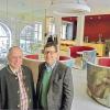 Ende 2010: Michael Berghammer (links) und Ralph Barthelmes in den Residenzgaststätten.