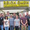 Das Bild zeigt den neugewählten und konstituierten Betriebsrat der Reich GmbH. Von links nach rechts: 2. Vorsitzender Christian Zirk, Fabian Götz, Hilmar Köth, Simone Ruppert, Markus Schneider, Ulrike Schultheis, Rüdiger Mangold, Manuela Ziegler, 3. Vorsitzender  KonradKümmeth, Martin Faulstich, Hartmut Fries, Heiko Bender, 1. Vorsitzender Anton Bach. FOTO Firma Reich