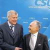Ein Bild aus besseren Tagen: Horst Seehofer und Erwin Huber