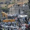 Attentat auf einen Bus in Jerusalem.
