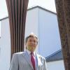 Joachim Haas: „Ich hab dafür gesorgt, dass die Skulpturen von Herbert Mehler bleiben“, sagt der scheidende Kunstvereinsvorsitzende. Eine spendet sein Verein der Kunsthalle, die andere hat die Stadt erworben.