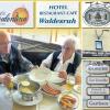Gastlichkeit pur in Burgwallbach: Die Gasthaus-Schilder an der Kreuzbergstraße, hinzugerechnet noch die des Cafés am Badesee und des Hotels Waldesruh, sind nicht zu übersehen. Die Liesbachgemeinde kennt das vielerorts diskutierte Wirtshaussterben nicht.