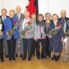 Langjähriges Engagement: Auf der Adventsfeier der katholischen Arbeitnehmerbewegung Gerolzhofen wurden im Pfarrer-Hersam-Haus langjährige Mitglieder geehrt. Im Bild (von links): Vorstand Hugo Markert, Franz Kneißl, Elfriede Schulz, Rudi Schulz, Hildegard Stephan, Franz Stephan, Hannelore Seufert, Schatzmeisterin Rita Lutz, Vorstand Barbara Kamm, Vorstand Hannelore Barth, Josefine Hillenbrand, Norbert Braun, Erna Braun, Heinrich Haidl, Ursula Haidl und Kaplan Jürgen Thaumüller.