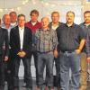 Ehrungsrunde: Langjährige Mitarbeiter wurden bei der Betriebsfeier des Kitzinger Kartonagen-Herstellers Reka ausgezeichnet.