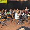 Musikalischer Nachwuchs: Die Jugendkapelle Grünsfeld mit Dirigentin Daniela Stoy traten ebenfalls beim Neujahrskonzert auf.
