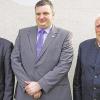 Sie prägten den BRK-Kreisverband Main-Spessart: Die drei Geschäftsführer Roland Albus (links), der sein Amt am 1. Februar an Thomas Schlott (Mitte) übergibt und der seinerseits 2002 die Nachfolge von Adolf Stadler (rechts) angetreten hatte.
