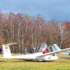 Blick auf den Startplatz am Waldesrand: Wenn es das Wetter erlaubt, wird der Flugsportclub Altfeld auch während des Winterhalbjahres seine praktische Ausbildung fortsetzen.