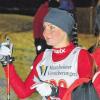 Nachtsprint schon als Kind geliebt: Die ehemalige bayerische Meisterin Ricarda Eckert hat nichts verlernt. Sie gewann die Frauen-Konkurrenz.