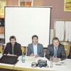 Diskussionsbereit: Sie standen Rede und Antwort beim Diskussionsabend „Kürnach verbaut?“, (von links) Matthias Schrauth, Steffen Jodl, Erhard Reiniger, Thomas Eberth und Elmar Konrad.