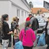 Juni 2014: Als Familie Abbas in Hofheim ankam, hatten die Flüchtlinge aus Syrien nur ein paar Müllsäcke voller Habseligkeiten dabei.