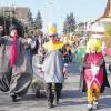 Gute Stimmung beim großen bunten Faschingszug in Hohenroth