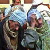 Entsetzt: Angehörige der vom IS ermordeten koptischen Christen in Libyen