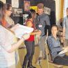 Hier wird eifrig geprobt: Die Theater AG der Oberstufe des Friedrich-List-Gymnasiums übt Texte und Einstellungen.
