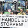 Kritik an TTIP: Mit rund 230 verschiedenen Aktionen wurde in Deutschland – wie hier in Augsburg – gegen das Freihandelsabkommen demonstriert.