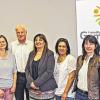 Gemeinsinn: Ekin Deligöz von den Grünen besuchte die Freiwilligenagentur. Im Bild (von links) Nicolas Lommatzsch, Raphael Kießling (GemeinSinn), Birgid Röder, Reginhard von Hirschhausen, Ekin Deligöz, Ayfer Fuchs und Brigitte Schön.