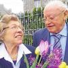 Rosa und Martin Scheckenbach aus Wolkshausen feierten am Sonntag der Diamantene Hochzeit.