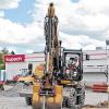 Los geht's: Der Kupsch-Markt in Marktheidenfeld hat mit seinen Umbau- und Erweiterungsarbeiten begonnen. Ende des Jahres soll alles fertig sein.
