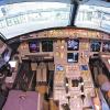 Zwei Tage vor dem Unglück: Blick in das Cockpit des verunglückten Airbus A320 mit der Kennung D-AIPX der Fluggesellschaft Germanwings. Das Bild entstand am 22. März 2015 auf dem Flughafen in Düsseldorf (Nordrhein-Westfalen) nach einem der letzten Flüge vor dem Absturz der Maschine in Frankreich.