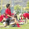 Die Vorbereitung: Die Kickers trainieren auch im Saarland noch. Die Vorbereitung: Die Kickers trainieren auch im Saarland noch.