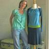 Mode aus Wiesentheid: Julia Rau arbeitet als selbstständige Modedesignerin und verkauft ihre Artikel über dawanda.com