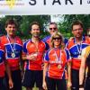 (meg)   Sieben Rettungsschwimmer der Wasserwacht Ochsenfurt mit weiblicher Unterstützung vom Radteam Kirchheim konnten beim 8. Lifestyle Triathlon in Erlabrunn ihre Einsatz- und Leistungsfähigkeit unter Beweis stellen, wie die Wasserwacht in einer Pressemitteilung berichtet. Im Bild von links: Edgar Günzel, Rudi Kemmer, Hartmut Fischer, Erika Trunk, Gerhard Weth, Elmar Karl, Hans Oberbichler und Albin Neckermann. Außerdem kündigt die Wasserwacht an, dass sie in Kooperation mit der Wasserwacht Aub ab September das Schwimmtraining für Kinder und Erwachsene im bis dahin eröffneten Hallenbad an der Ochsenfurter Realschule wieder aufnimmt.
