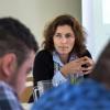 Fragen an die Politikerin: Kerstin Celina, Landtagsabgeordnete der Grünen, im Gespräch mit den jungen Türken. Fragen an die Politikerin: Kerstin Celina, Landtagsabgeordnete der Grünen, im Gespräch mit den jungen Türken.