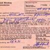 Der erste Strafzettel: Die Gründe dafür waren so ungewöhnlich, dass Erich Schmitt ihn aufgehoben hat.
